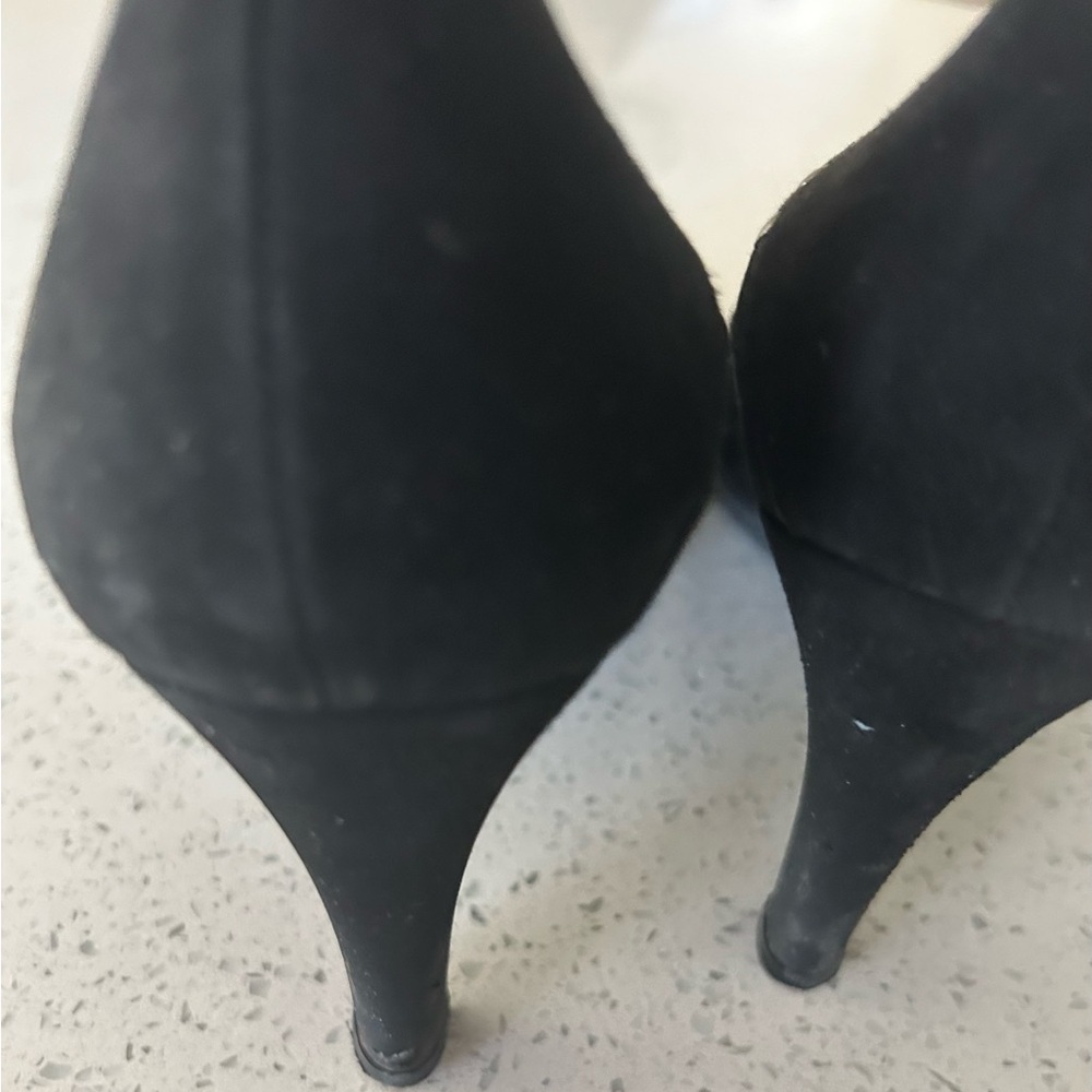 Stuart Weitzman Elegant Black Women's pumped heels size 11M - Picture 7 of 7